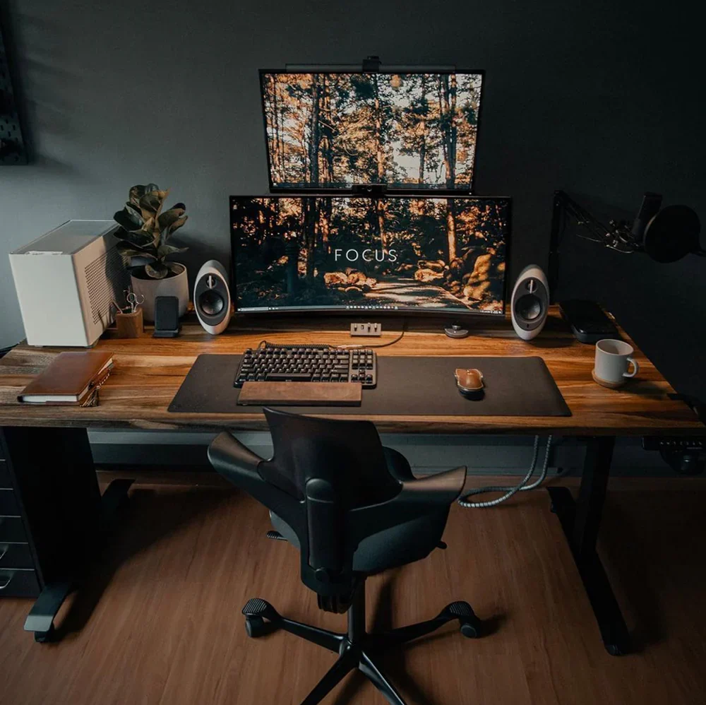 Espacio de trabajo pensado para la productividad
