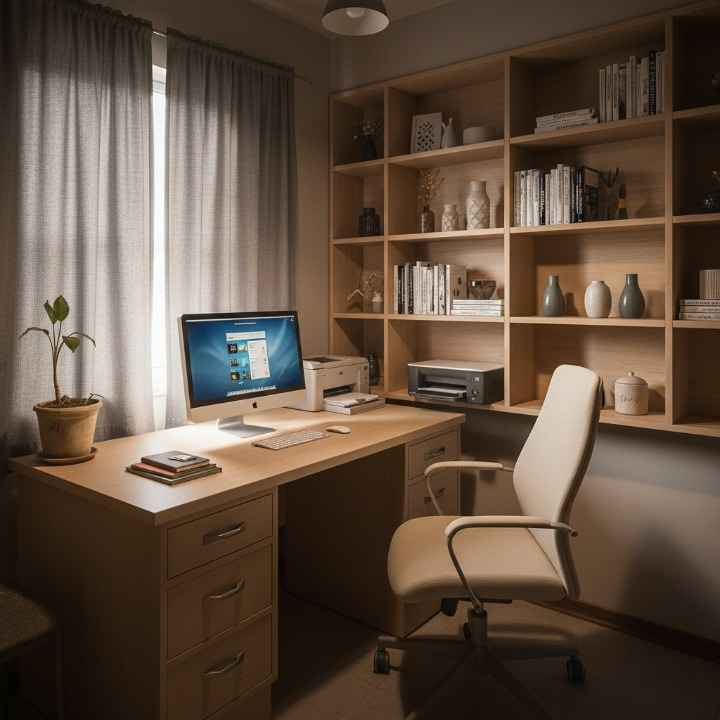 Detalle de decoración para escritorio