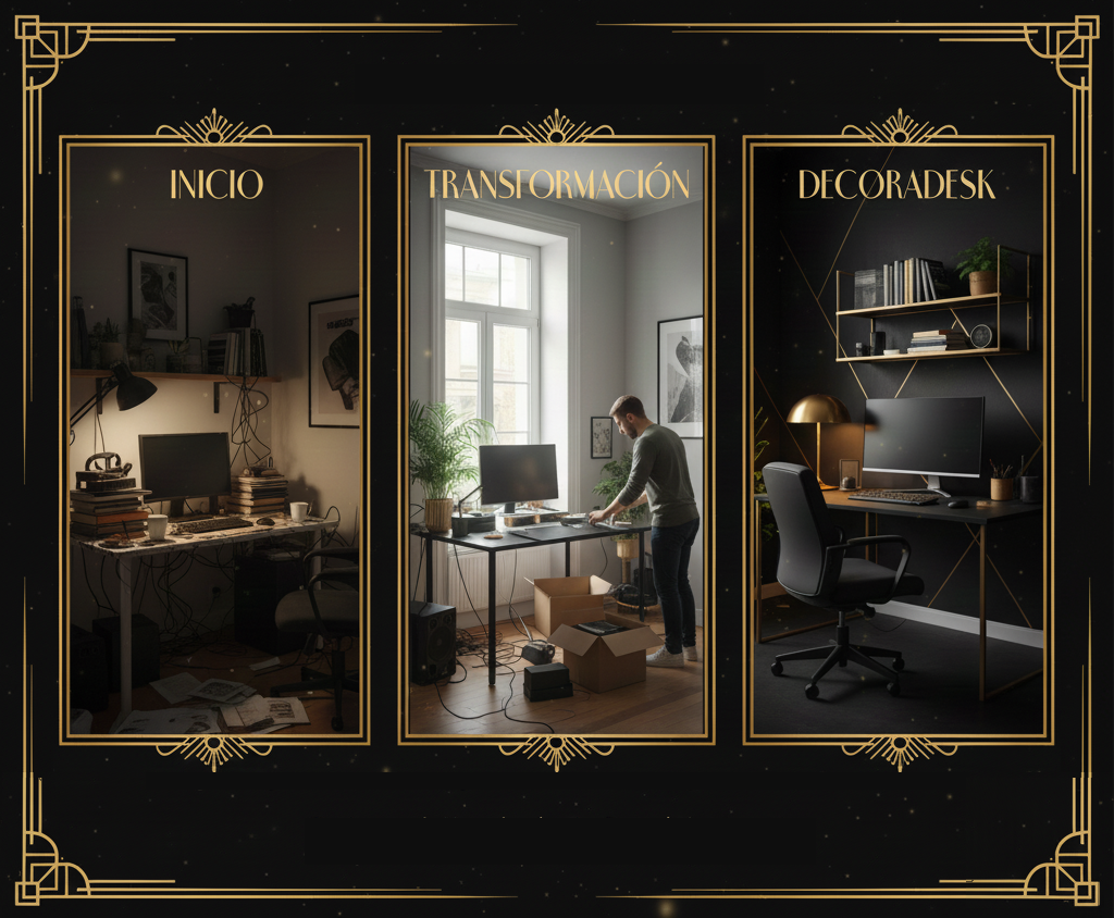 Historia de Decoradesk: mejora de escritorios y rincones de trabajo