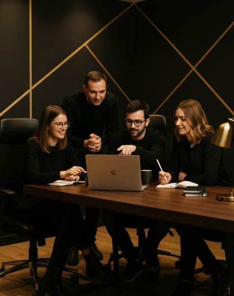 Equipo de Decoradesk especializado en decoración de escritorios