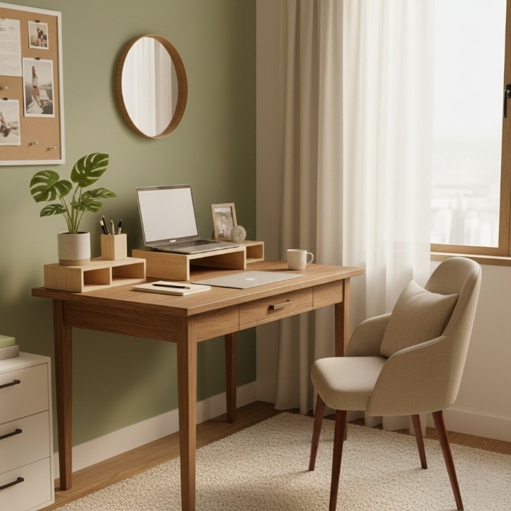 Decoración de escritorios funcionales y estéticos