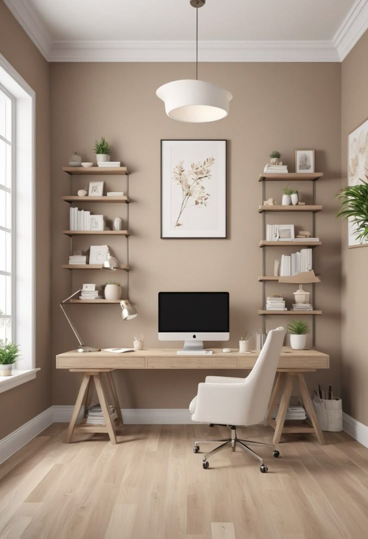 Colores cálidos para mejorar tu escritorio y zona de trabajo