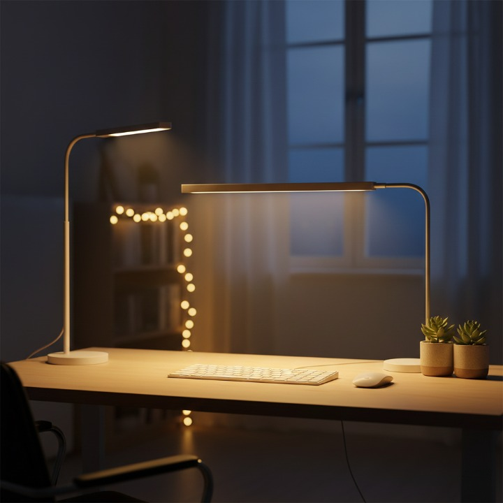 Cómo colocar la iluminación correcta en tu escritorio